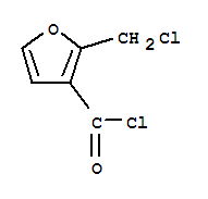 (9ci)-2-(氯甲基)-3-呋喃羰酰氯结构式_246178-74-5结构式