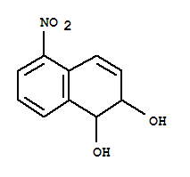 (9ci)-1,2-二氢-5-硝基-1,2-萘二醇结构式_247092-19-9结构式