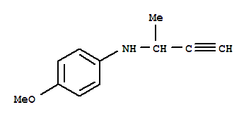 (9ci)-4-甲氧基-n-(1-甲基-2-丙炔)-苯胺结构式_247123-16-6结构式
