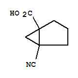 (8ci,9ci)-5-氰基-双环[3.1.0]己烷-1-羧酸结构式_25090-49-7结构式