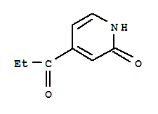 (9ci)-4-(1-氧代丙基)-2(1H)-吡啶酮结构式_251902-57-5结构式