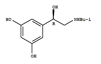 (9ci)-5-[(1r)-1-羟基-2-[(2-甲基丙基)氨基]乙基]-1,3-苯二醇结构式_251907-03-6结构式