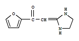 1-(2-呋喃)-2-(2-咪唑啉)-乙酮结构式_251940-04-2结构式