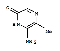 (9ci)-6-氨基-5-甲基-2(1H)-吡嗪酮结构式_252230-09-4结构式