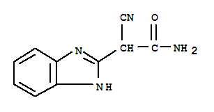 (9ci)-alpha-氰基-1H-苯并咪唑-2-乙酰胺结构式_252350-71-3结构式