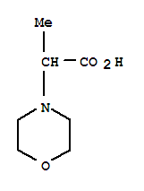 2-吗啉-4-基-丙酸结构式_25245-81-2结构式