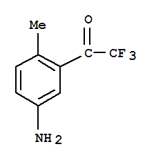 (9ci)-1-(5-氨基-2-甲基苯基)-2,2,2-三氟-乙酮结构式_252580-33-9结构式