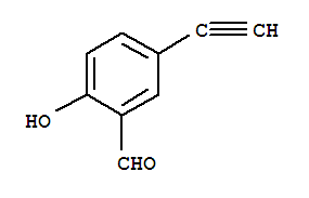 (9ci)-5-乙炔-2-羟基-苯甲醛结构式_252771-08-7结构式