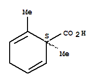 (1s)-(9ci)-1,2-二甲基-2,5-环己二烯-1-羧酸结构式_252891-36-4结构式