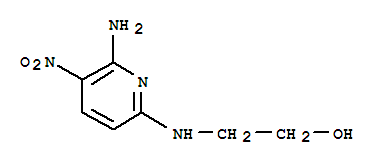 (9ci)-2-[(6-氨基-5-硝基-2-吡啶)氨基]-乙醇结构式_252954-49-7结构式