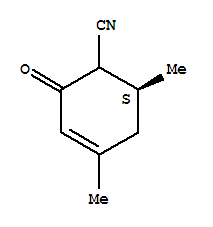 (9ci)-4,6-二甲基-2-氧代-3-环己烯-1-甲腈结构式_253451-25-1结构式