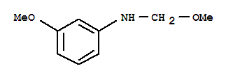 (9ci)-3-甲氧基-n-(甲氧基甲基)-苯胺结构式_253597-52-3结构式