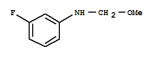 (9ci)-3-氟-n-(甲氧基甲基)-苯胺结构式_253597-58-9结构式