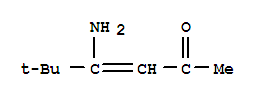 (9ci)-4-氨基-5,5-二甲基-3-己烯-2-酮结构式_254734-52-6结构式
