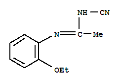 (9ci)-n-氰基-n-(2-乙氧基苯基)-盐酸乙脒结构式_255374-60-8结构式