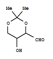 (9ci)-5-羟基-2,2-二甲基-1,3-二噁烷-4-羧醛结构式_255840-20-1结构式