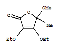 (9ci)-3,4-二乙氧基-5-甲氧基-5-甲基-2(5H)-呋喃酮结构式_255872-19-6结构式