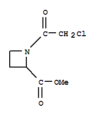 (9ci)-1-(氯乙酰基)-2-氮杂丁烷羧酸甲酯结构式_255882-69-0结构式