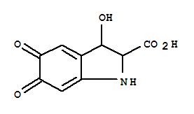 (9ci)-2,3,5,6-四氢-3-羟基-5,6-二氧代-1H-吲哚-2-羧酸结构式_255884-97-0结构式