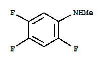 (9ci)-2,4,5-三氟-n-甲基-苯胺结构式_256412-92-7结构式