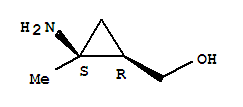 (1r,2s)-(9ci)-2-氨基-2-甲基环丙烷甲醇结构式_257877-94-4结构式