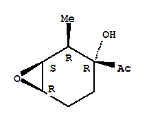  1-[(1r,2s,3s,6s)-3-羟基-2-甲基-7-噁双环[4.1.0]庚-3-基]-乙酮结构式_258266-23-8结构式