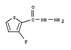 (9ci)-3-氟-2-噻吩羧酸肼结构式_258522-49-5结构式
