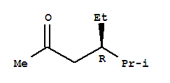 (4r)-(9ci)-4-乙基-5-甲基-2-己酮结构式_258833-04-4结构式