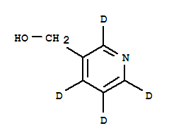 3-吡啶-甲醇-d4结构式_258854-74-9结构式