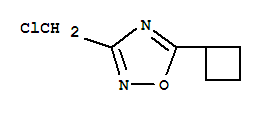 (9ci)-3-(氯甲基)-5-环丁基-1,2,4-噁二唑结构式_259683-88-0结构式