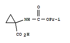 (9ci)-1-[[(1-甲基乙氧基)羰基]氨基]-环丙烷羧酸结构式_259823-85-3结构式
