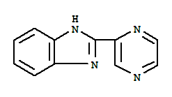 (9ci)-2-吡嗪-1H-苯并咪唑结构式_2602-88-2结构式