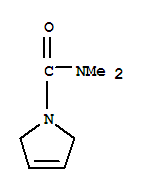 (9ci)-2,5-二氢-N,N-二甲基-1H-吡咯-1-羧酰胺结构式_260412-73-5结构式