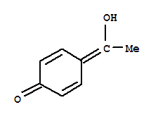 (9ci)-4-(1-羟基亚乙基)-2,5-环己二烯-1-酮结构式_261172-42-3结构式