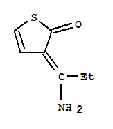 3-(1-氨基亚丙基)-2(3H)-噻吩酮结构式_261520-66-5结构式