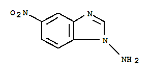 (9ci)-5-硝基-1H-苯并咪唑-1-胺结构式_261710-03-6结构式
