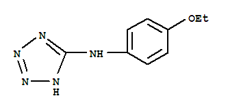(9ci)-n-(4-乙氧基苯基)-1H-四唑-5-胺结构式_261943-57-1结构式