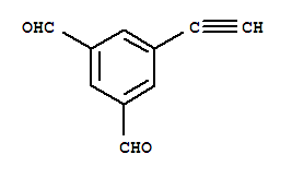 (9ci)-5-乙炔-1,3-苯二羧醛结构式_263746-70-9结构式