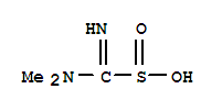 (9ci)-(二甲基氨基)亚氨基-甲烷亚磺酸结构式_263894-01-5结构式
