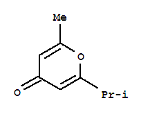 (9ci)-2-甲基-6-(1-甲基乙基)-4H-吡喃-4-酮结构式_263902-74-5结构式