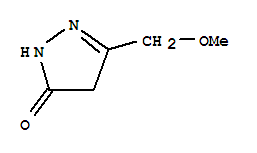 (9ci)-2,4-二氢-5-(甲氧基甲基)-3H-吡唑-3-酮结构式_264209-20-3结构式