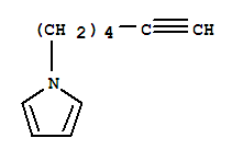 (9ci)-1-(5-己炔yl)-1H-吡咯结构式_264873-44-1结构式