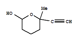 (8ci)-6-乙炔四氢-6-甲基-2H-吡喃-2-醇结构式_26533-20-0结构式