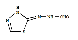 (9ci)-2-(1,3,4-噻二唑-2-基)-肼羧醛结构式_266340-65-2结构式