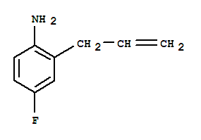 (9ci)-4-氟-2-(2-丙烯基)-苯胺结构式_267002-55-1结构式