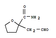 (9ci)-四氢-2-(2-氧代乙基)-2-呋喃羧酰胺结构式_267425-72-9结构式