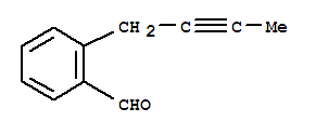 (9ci)-2-(2-丁炔基)-苯甲醛结构式_267668-91-7结构式