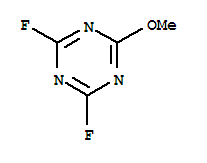 (9ci)-2,4-二氟-6-甲氧基-1,3,5-三嗪结构式_26816-44-4结构式