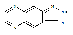 2H-1,2,3-噻唑并[4,5-g]喹噁啉结构式_269-15-8结构式