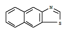 (8ci,9ci)-萘并[2,3-d]噻唑结构式_269-24-9结构式